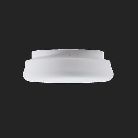 OSMONT 61442 RANA stropní/nástěnné skleněné svítidlo bílá IP44 3000 K 15W LED