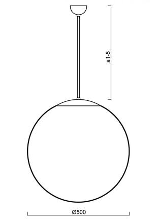 OSMONT 61410 ISIS P4 závěsné plastové svítidlo černá / bílá IP40 3000 K 41W LED nouzové kombinované 3 h