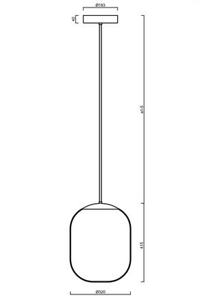 OSMONT 62271 TANIA P1 HP závěsné skleněné svítidlo nerez leštěná / bílá IP40 3000 K 52W LED