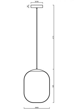 OSMONT 62295 TANIA P2 HP závěsné skleněné svítidlo bílá IP40 3000 K 58W LED DALI