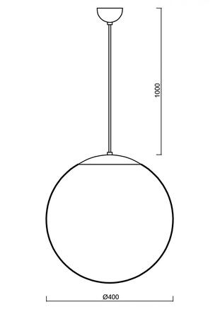 OSMONT 68843 ADRIA S3 závěsné skleněné svítidlo nerez leštěná / bílá IP40 4000 K 27W LED nouzové kombinované 1 h