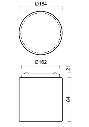 OSMONT 67100 ALKOR 3 stropní/nástěnné skleněné svítidlo bílá IP44 3000 K 8W LED