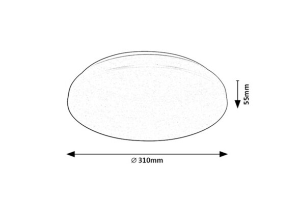 Rabalux stropní svítidlo Cerrigen LED 24W CCT RGB DIM 71035