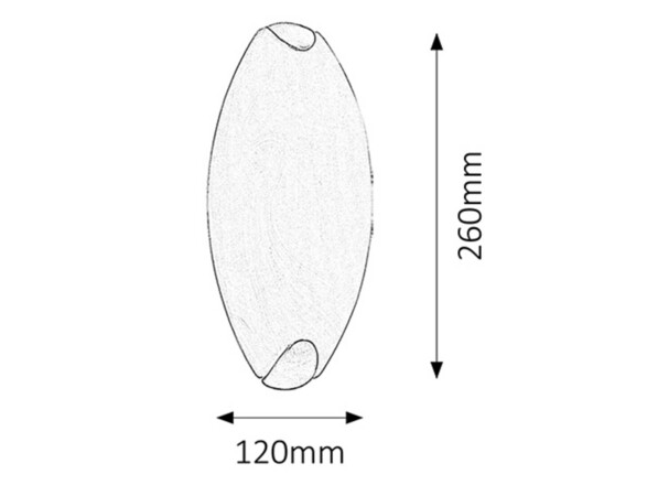 Rabalux nástěnné svítidlo Opale E27 1x MAX 60W chromová 5726