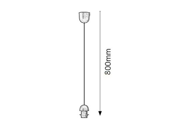 Rabalux závěsné svítidlo Fix E27 1x MAX 60W bronzová 9920