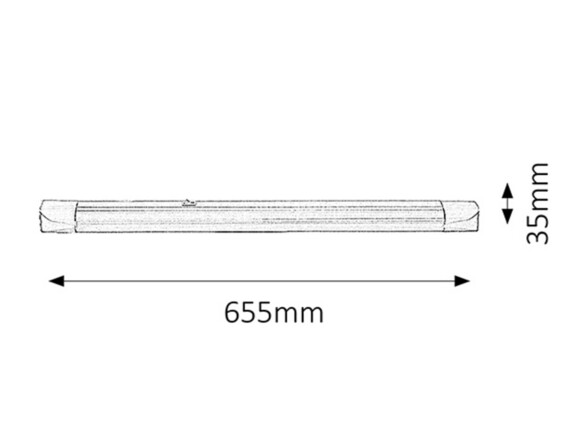 Rabalux svítidlo pod linku Band light G13 T8 1x MAX 18W 2303