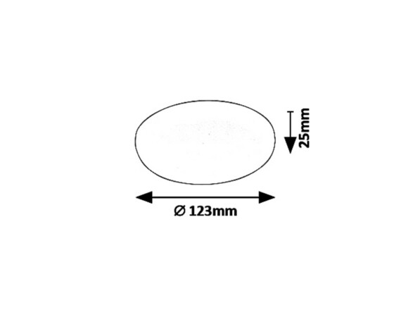 Rabalux zapuštěné svítidlo Oleg LED 12W IP65 5368