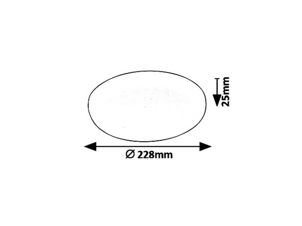 Rabalux zapuštěné svítidlo Oleg LED 24W IP65 5370