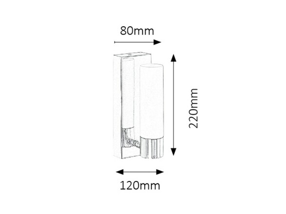 Rabalux koupelnové svítidlo Jim LED 5W IP44 5749