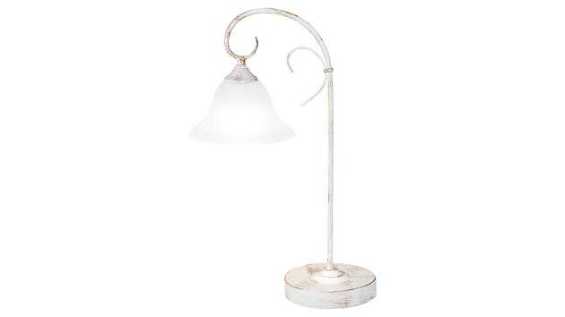 Rabalux stolní lampa Katherine E27 1x MAX 40W antikovaná bílá 7187