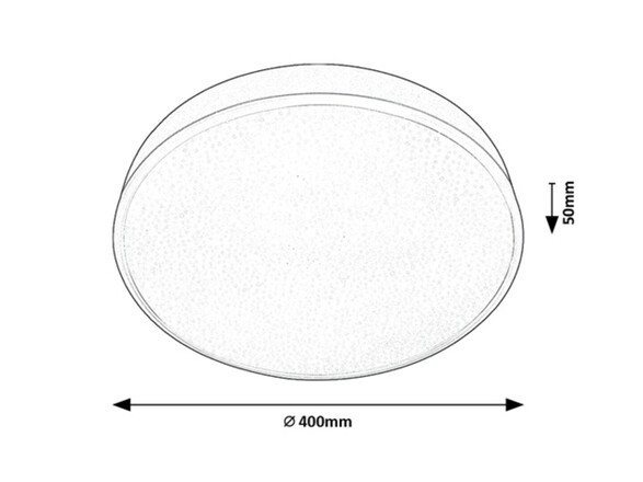 Rabalux stropní svítidlo Octav LED 26W 3260