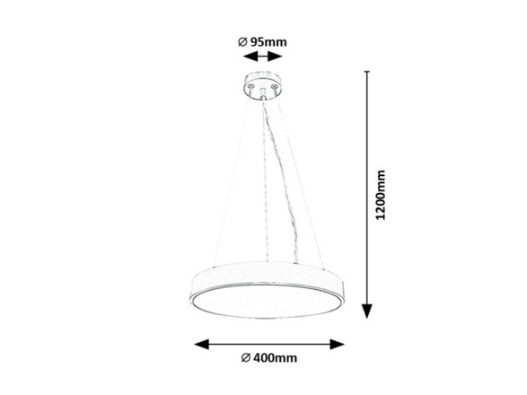 Rabalux závěsné svítidlo Tesia LED 36W 71040