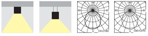 SEC Stropní nebo závěsné LED svítidlo WEGA-MODULE2-AA-DIM-DALI, 23 W, eloxovaný AL, 1409 x 50 x 50 mm, 3000 K, 3000 lm 320-B-153-01-00-SP