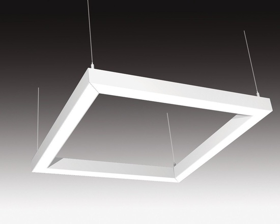 SEC Závěsné LED svítidlo nepřímé osvětlení WEGA-FRAME2-AA-DIM-DALI, 32 W, bílá, 607 x 607 x 50 mm, 3000 K, 4360 lm 321-B-001-01-01-SP